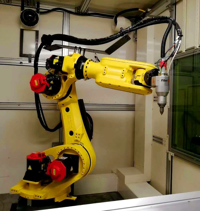 斯塔克機器人丨三維激光切割重磅機型（FANUC-M-800iA60）首發(fā)測試