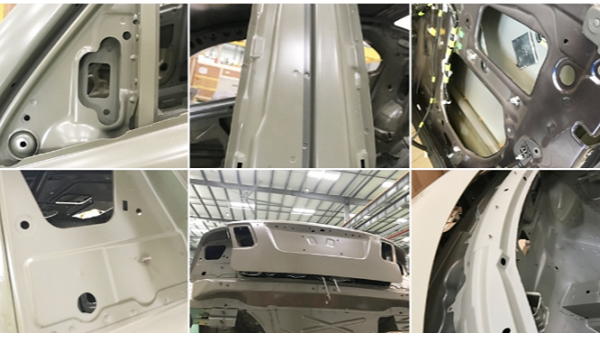 車(chē)輛鈑金激光切割